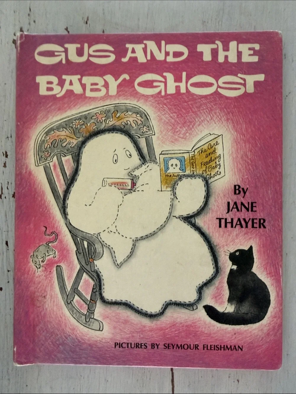 1972 Gus and the Baby Ghost Vintage Book by Jane Thayer